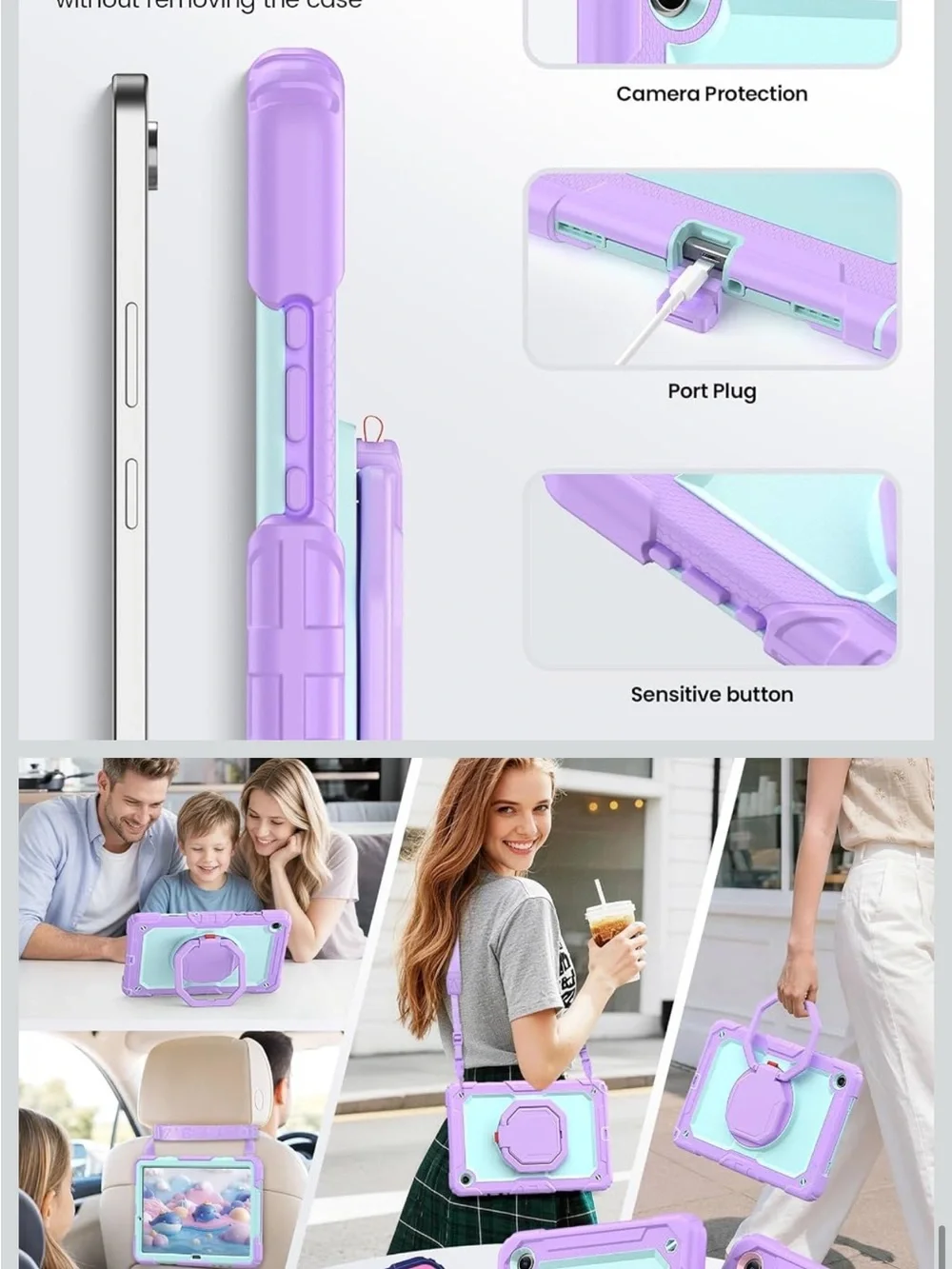 Shockproof case for galaxy tab